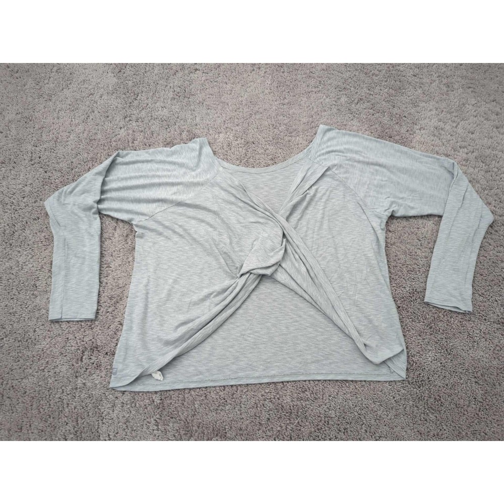 Fabletics Top Womens XL Chest:42" Long Sleeve Twisted Front Casual Activewear
